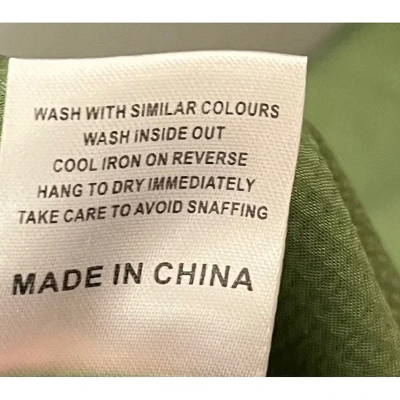 Micas Olive Green Wide Leg High Waist Dressy‎ Palazzo Pants - Size XL - Picture 10 of 10